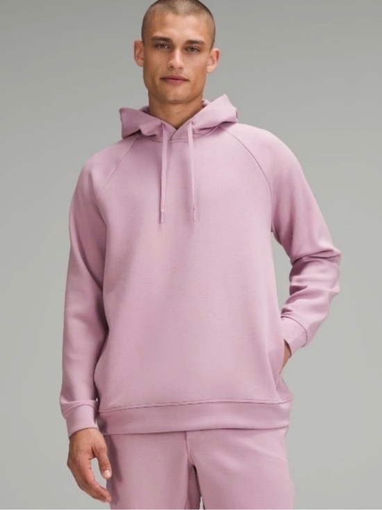 lululemon athletica Other - Lululemon Smooth Spacer Classic-Fit Pullover Hoodie Rose Blush Workout XL